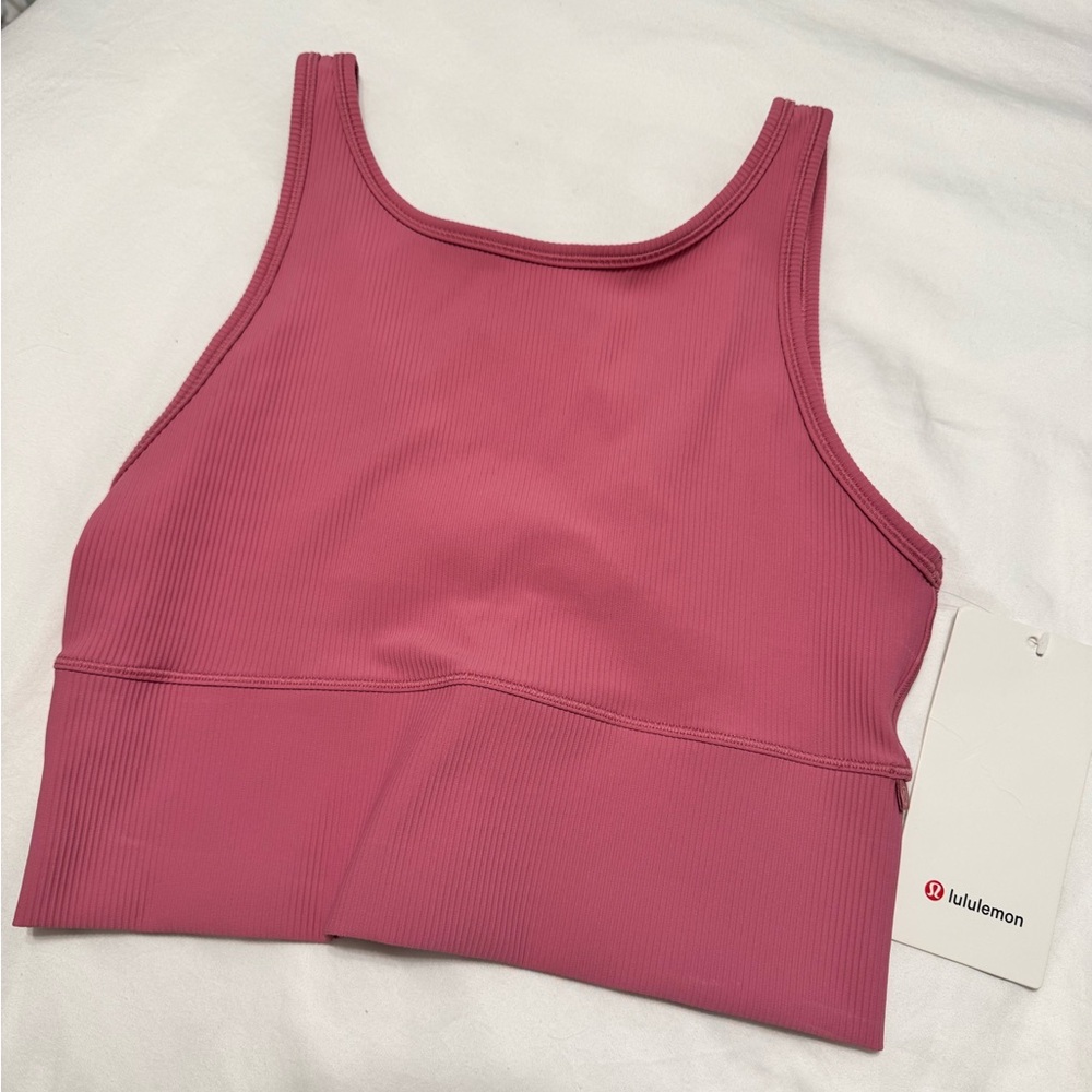 lululemon athletica Pink Performance Sports Bra
